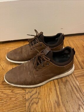 Aldo Men's Brown Oxford derby Casual Lace-Up Sneakers